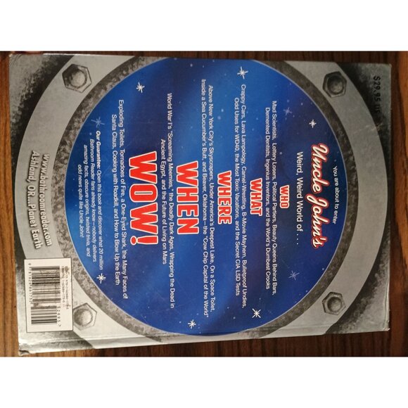 Uncle John's Weird, Weird World : Who, What, Where, When, and Wow! by Bathr - Picture 2 of 7